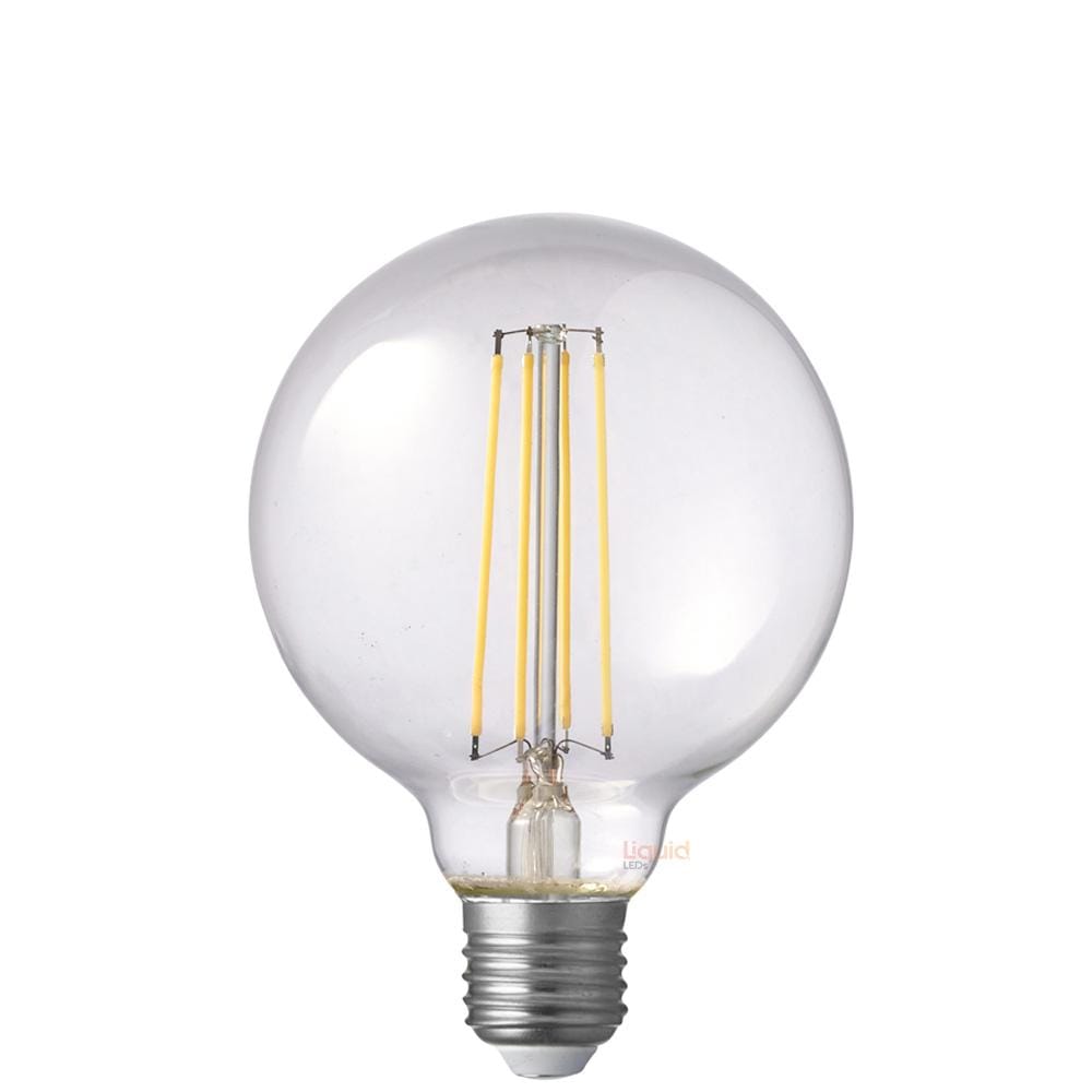 LiquidLEDs Lighting Globe Bulbs 8W G95 Dimmable LED Bulb (E27) in Natural White F827-G95-C-40K