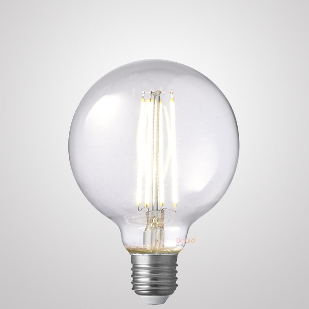 LiquidLEDs Lighting Globe Bulbs 8W G95 Dimmable LED Bulb (E27) in Natural White F827-G95-C-40K
