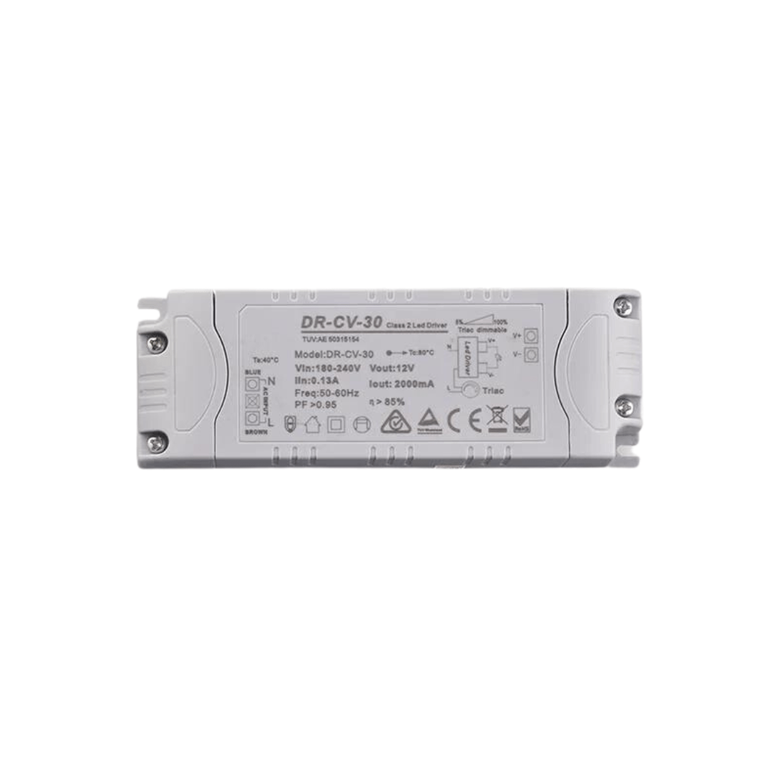LiquidLEDs Lighting LED Driver 12 Volt 30W DC Dimmable Constant Voltage LED driver DR-CV-30