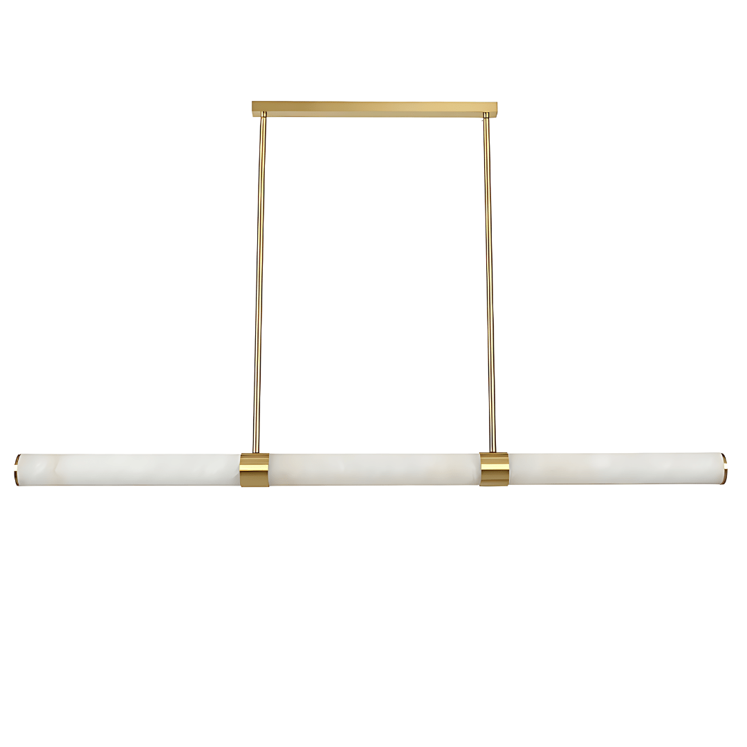 Green Earth Lighting Australia Pendant Light MADISON Brass 1500 Spanish Marble 40W Tri-Colour LED Pendant GE9026/BR