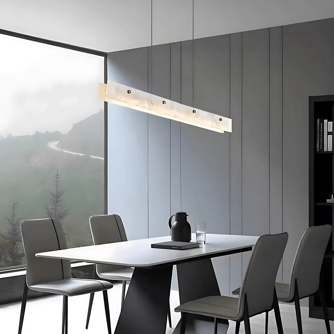 Minimalist luxury pendant light for kitchen islands and contemporary spaces