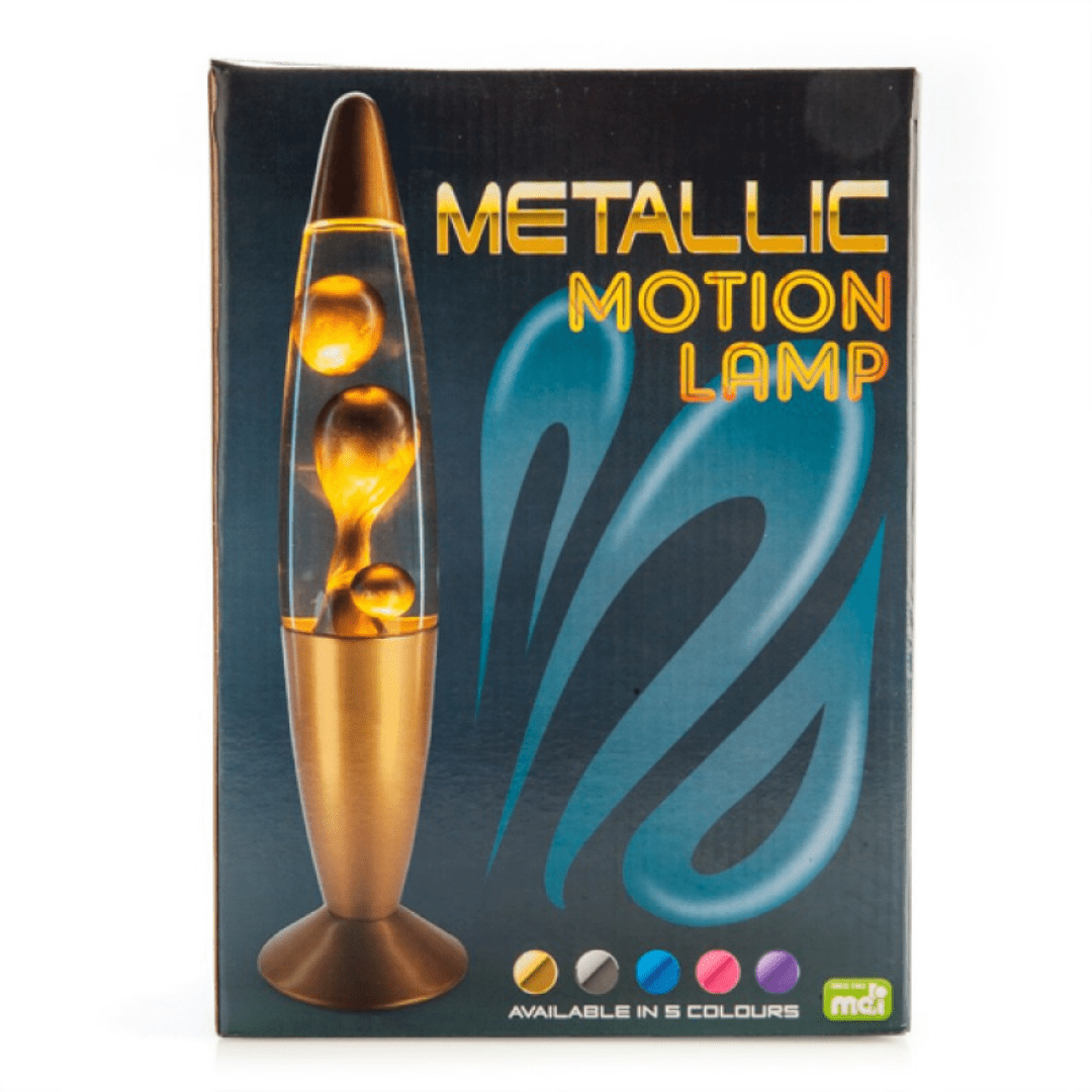 MDI Lava Lamp Blue Metallic Lava Lamp KLS-MML/B
