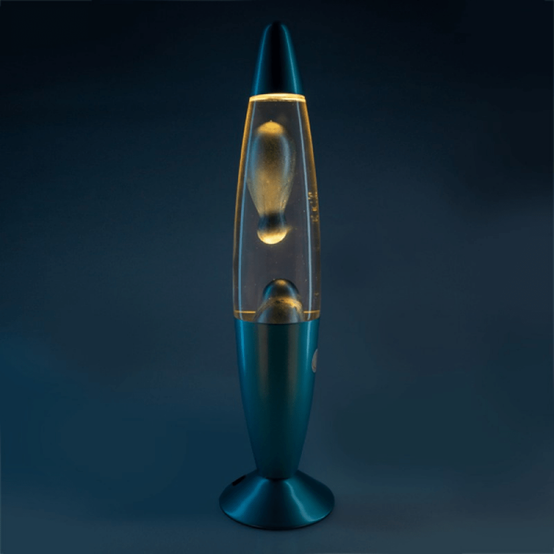 MDI Lava Lamp Blue Metallic Lava Lamp KLS-MML/B