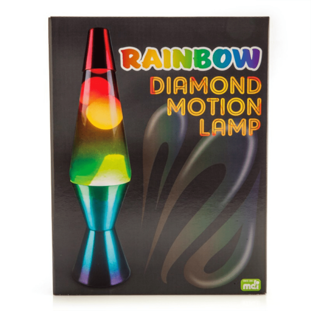 MDI Lava Lamp Diamond Motion Rainbow Lava Lamp KLS-DML/RB