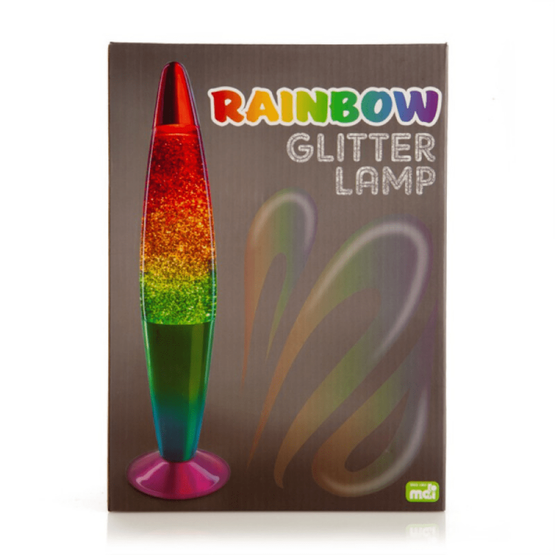 MDI Lava Lamp Rainbow Glitter Motion Lamp KLS-GL/RB