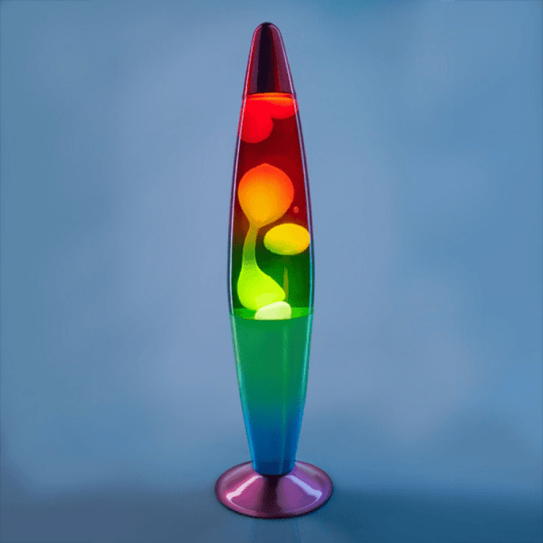 Rainbow Motion Lava Lamp