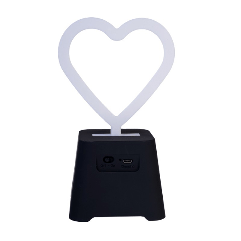 MDI Neon light speaker Heart Neon Light Speaker RS-NLS/H