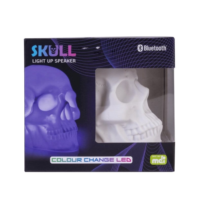 MDI Neon light speaker Rainbow LED Skull with Bluetooth Speaker RS-LS/SK