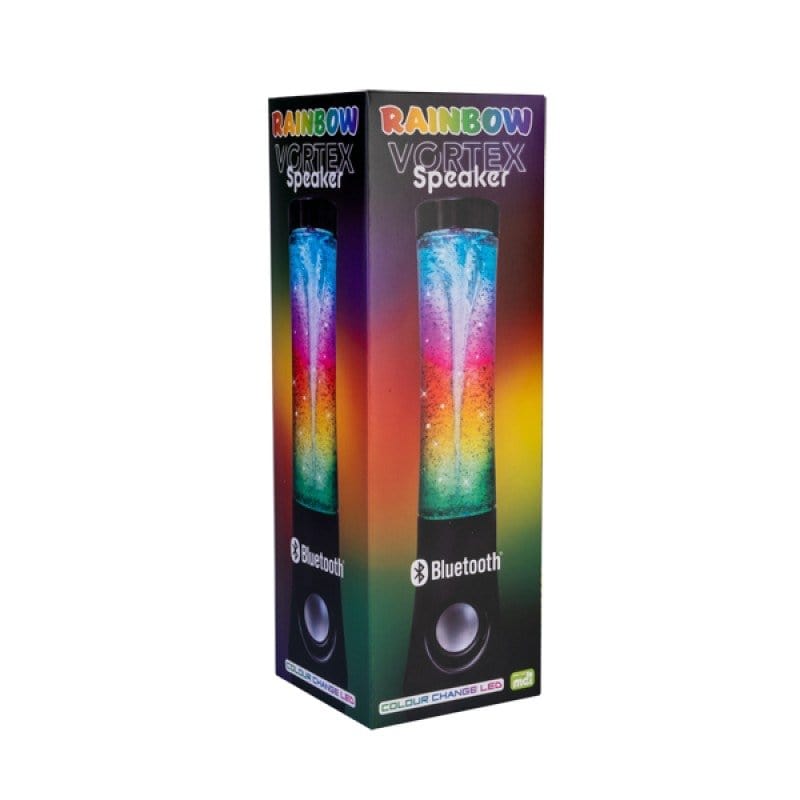MDI Rainbow Glitter Vortex Speaker RS-RVS