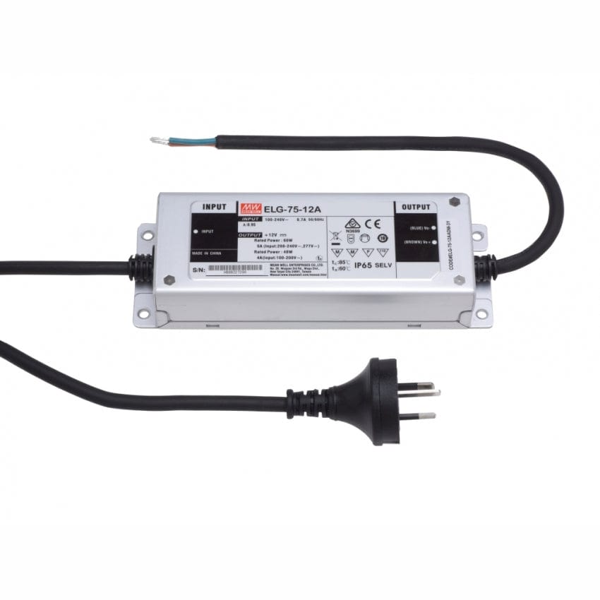 Meanwell LED Driver 12V 75W Weatherproof LED Driver | Dali Dimmable IP67 ELG-75-12DA