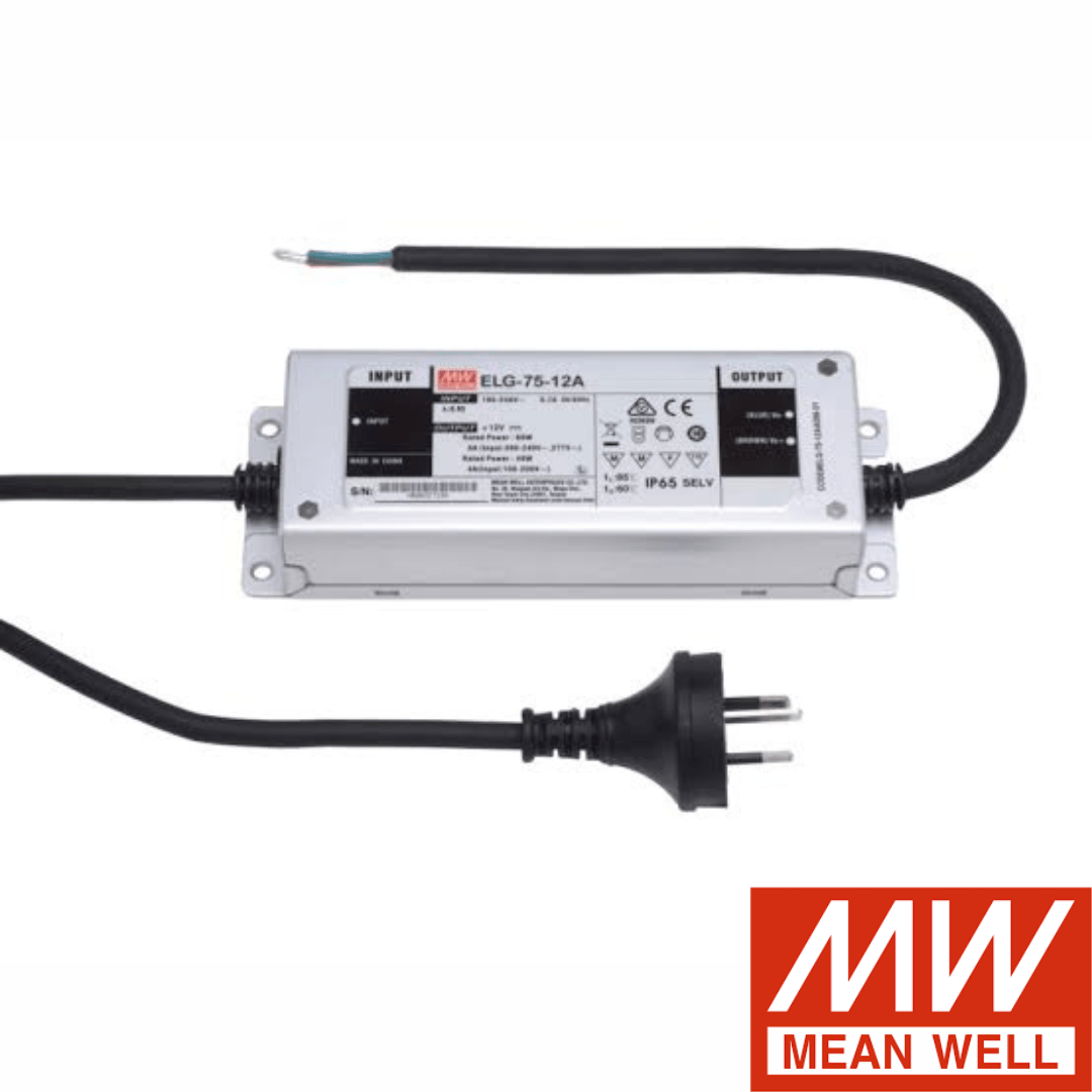 Meanwell Led Driver 24V 60W IP67 Constant Voltage LED DRIVER | MEAN WELL XLG-75