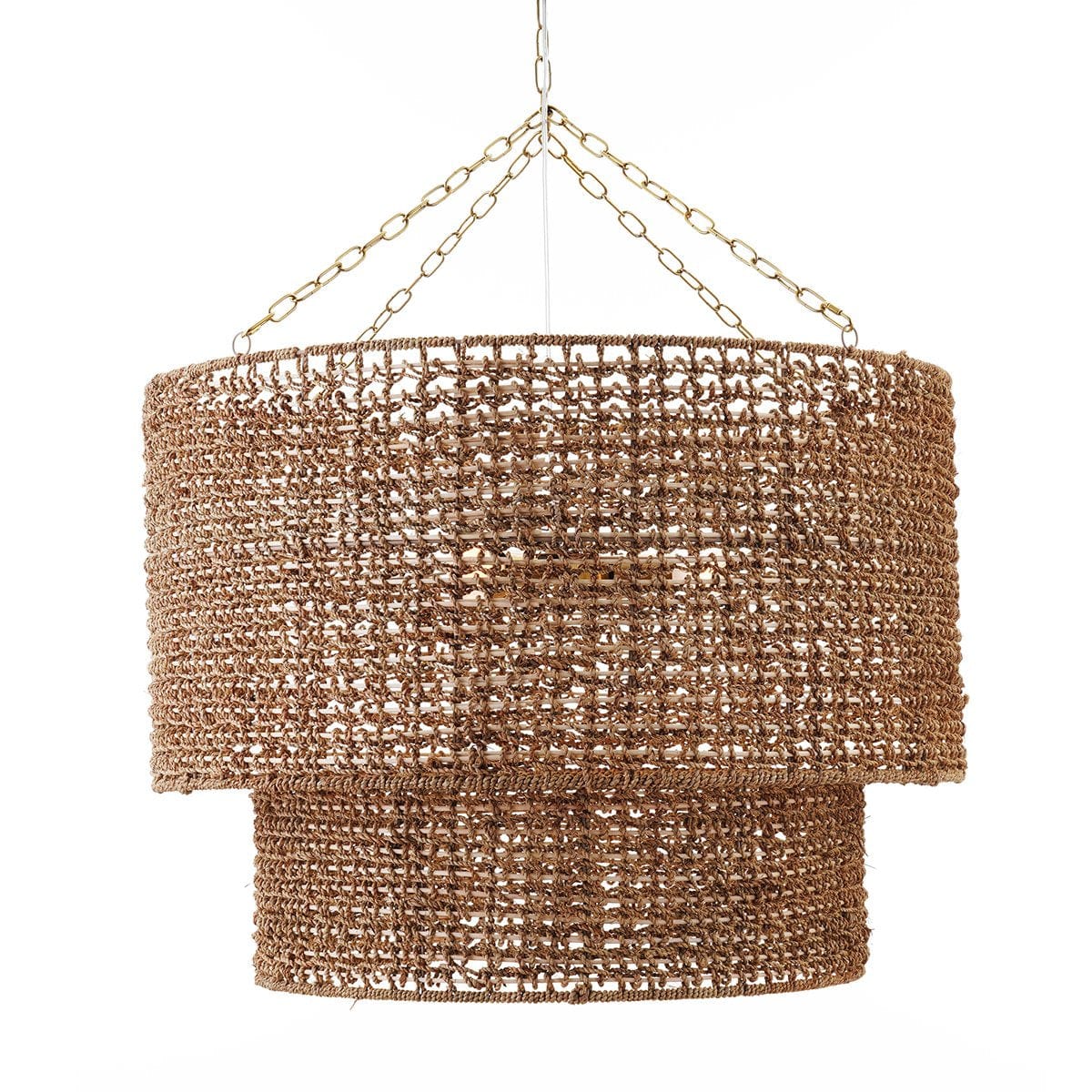 CAFE LIGHTING & LIVING Chandeliers NAVARRE Rattan Pendant 20792