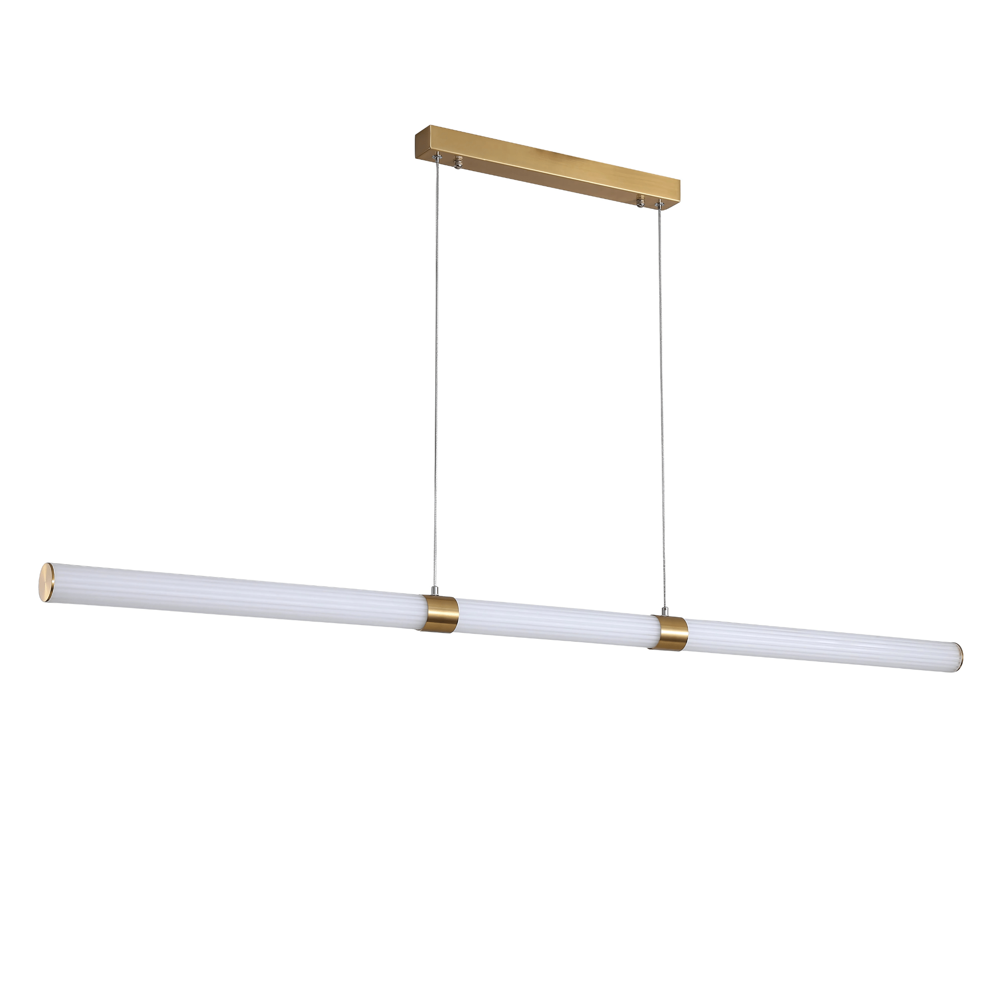 Green Earth Lighting Australia Home & Garden > Lighting Madeline Brushed Brass 1500mm Tri-Colour LED Pendant 60670/150SB