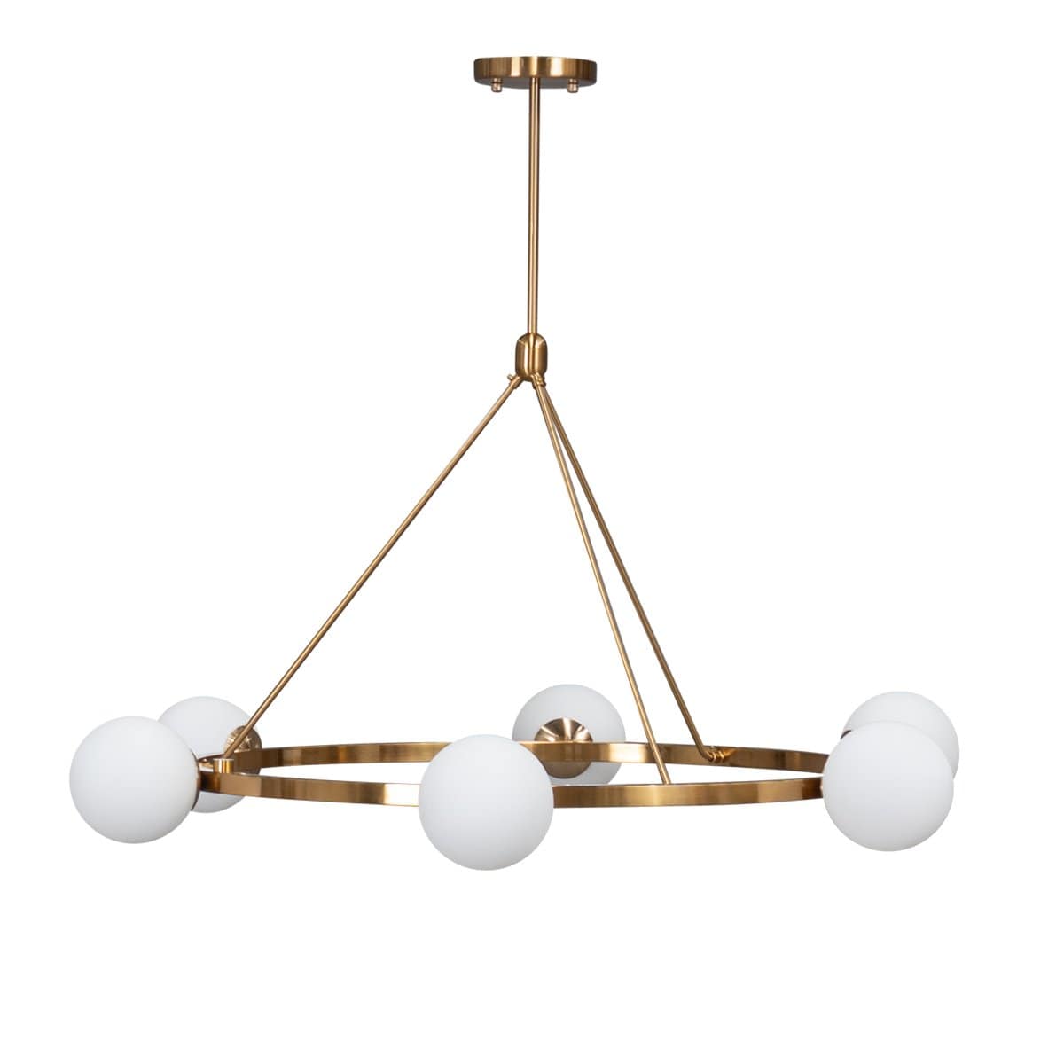 Green Earth Lighting Australia Home & Garden > Lighting Payton Brass 6 Light Pendant 20845