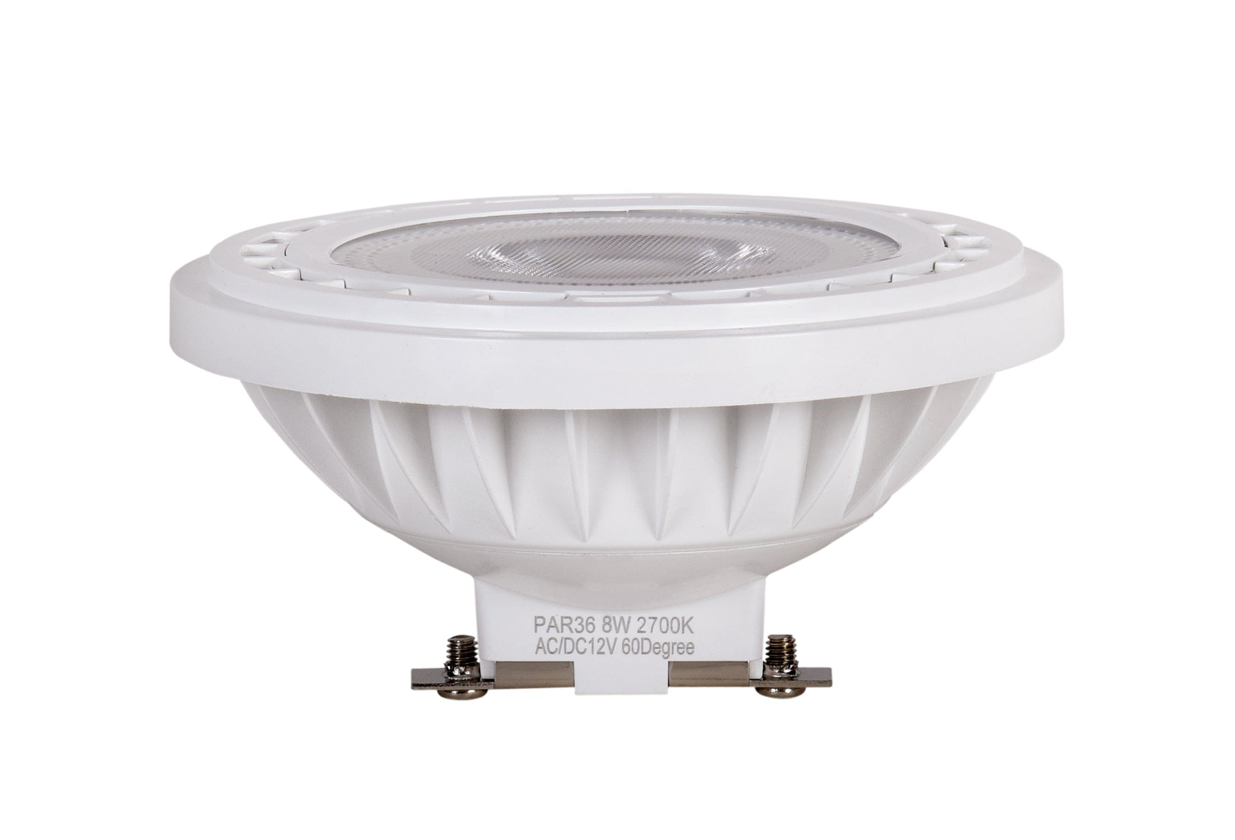 Pro Light Club MR16 LED Globe Flood 38º 8W 12V Cast Aluminum Dimmable LED AR111 (For enclosed fittings) XC8-PAR36-FL-27K