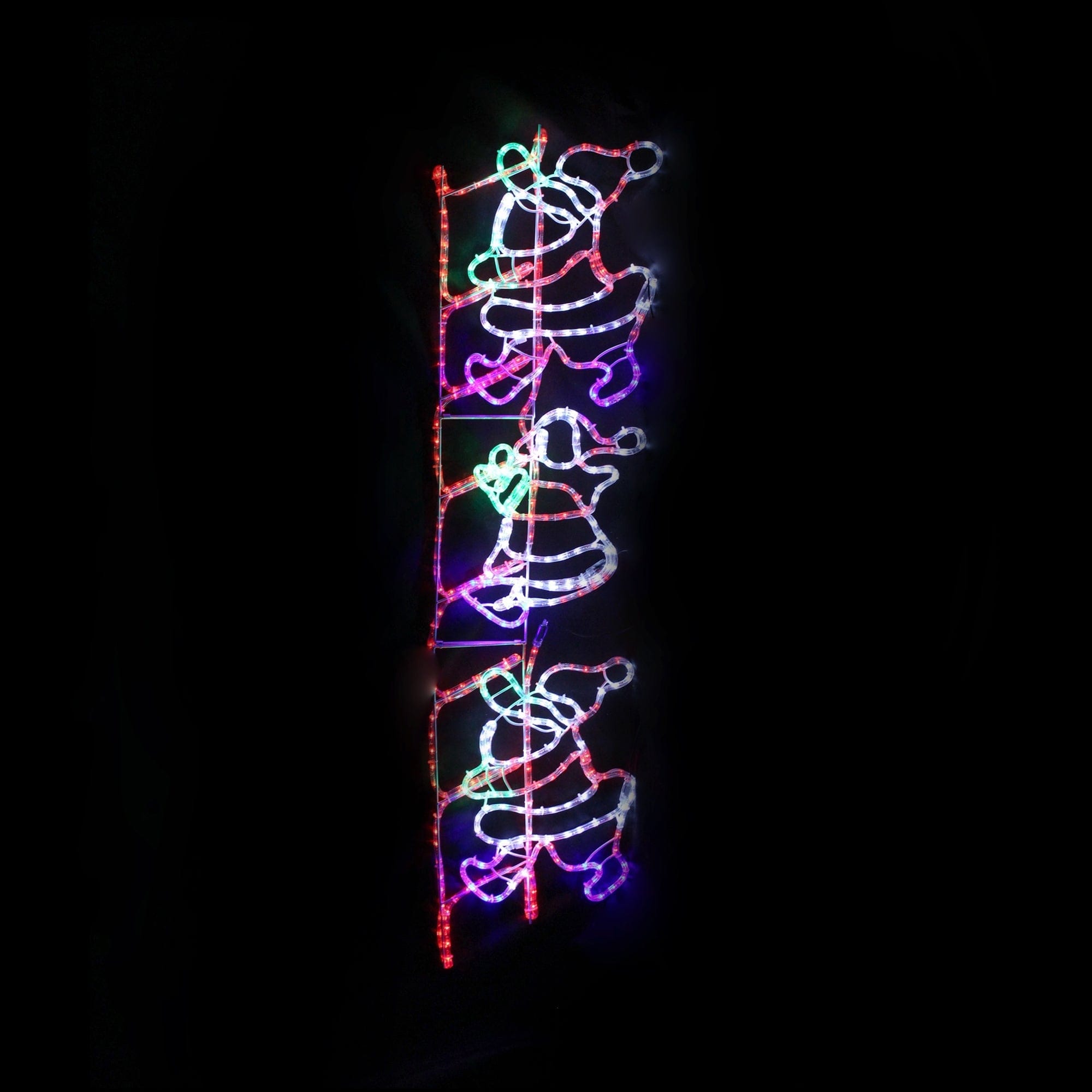 Promo Christmas Ceiling&Wall Decoration 150cm LED Santa Climbing Ladder LL0013R018-P