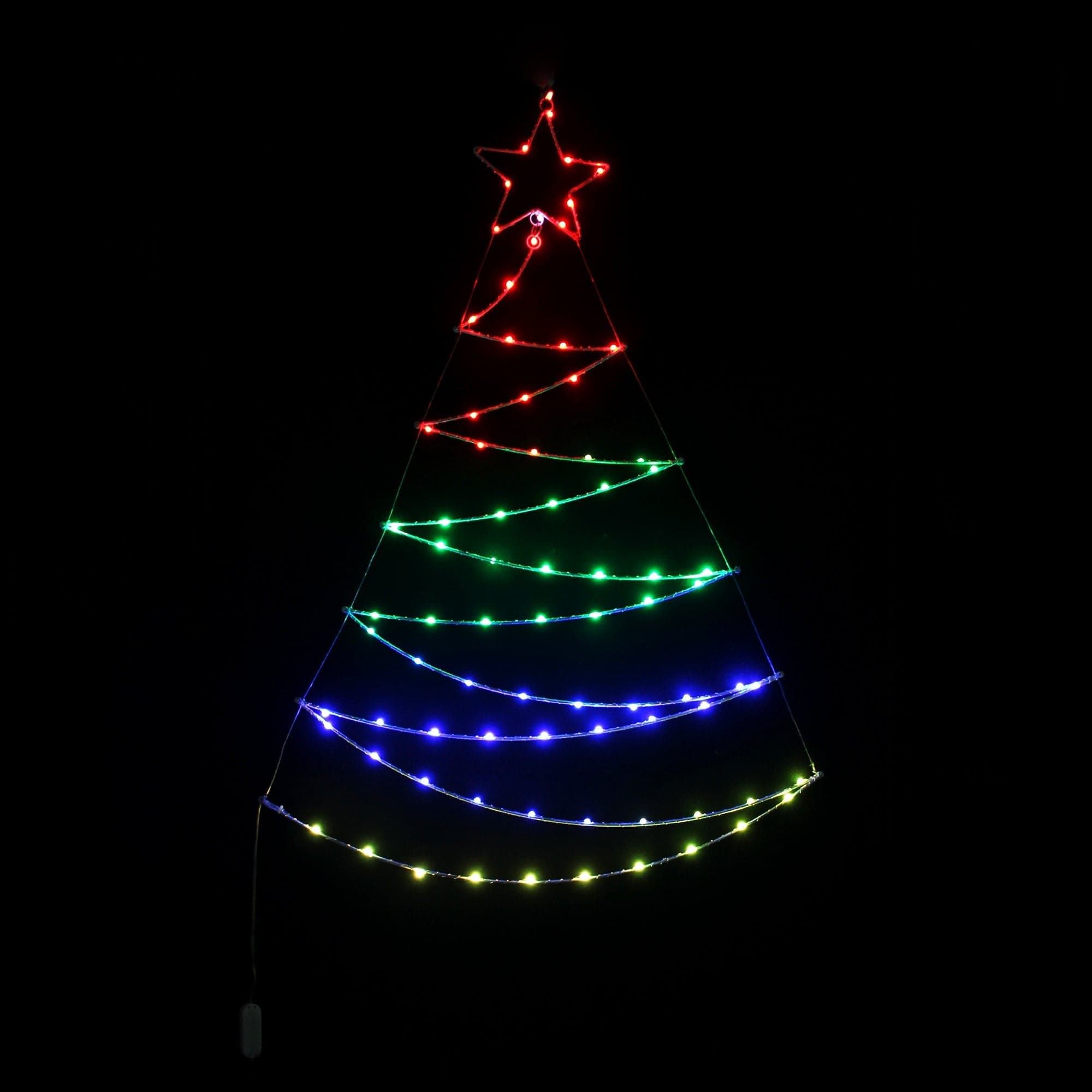 Promo Christmas Ceiling&Wall Decoration RGB Christmas Tree Light LLR001-P