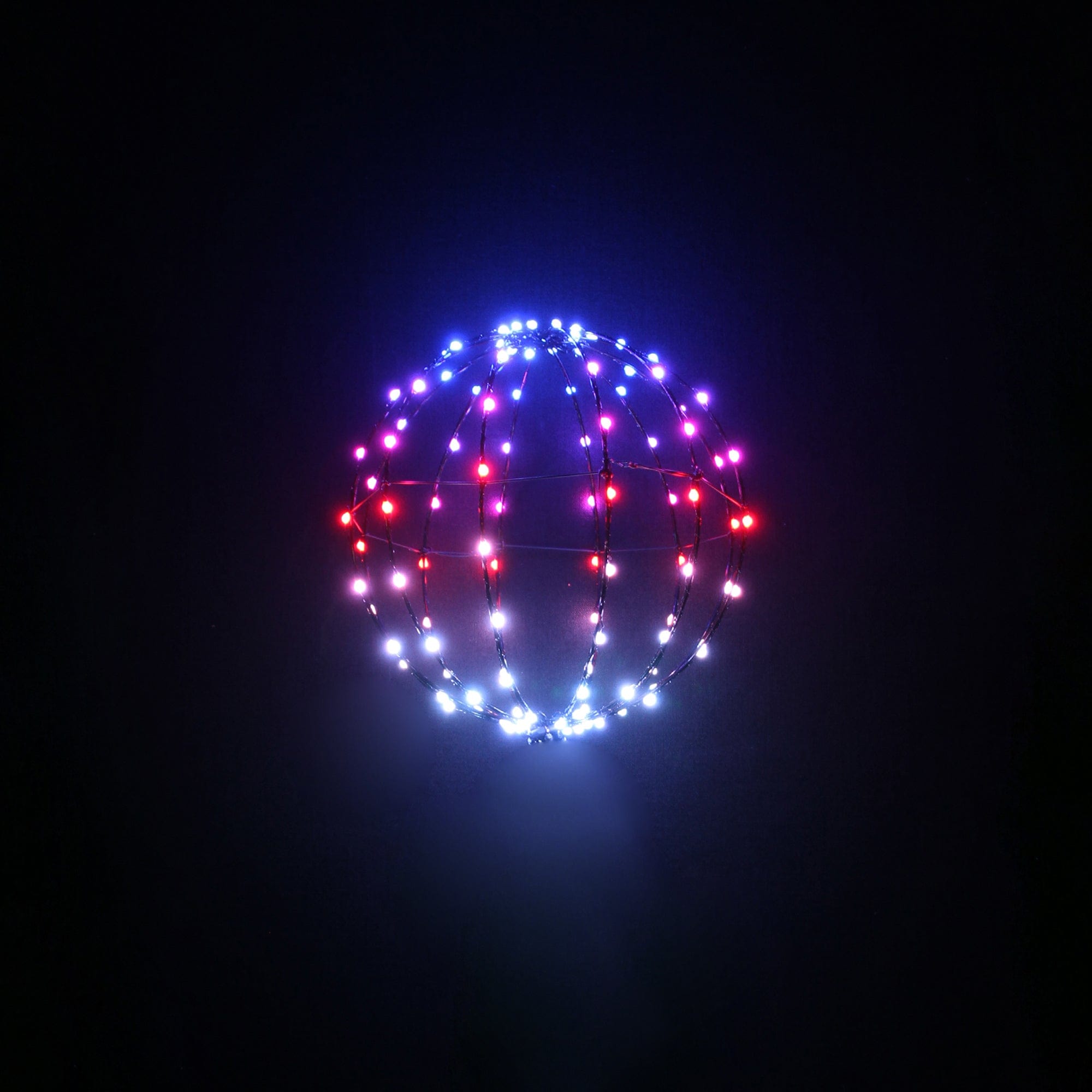 Promo Christmas Figure 30cm RGB Hanging Ball Light LLR003-P