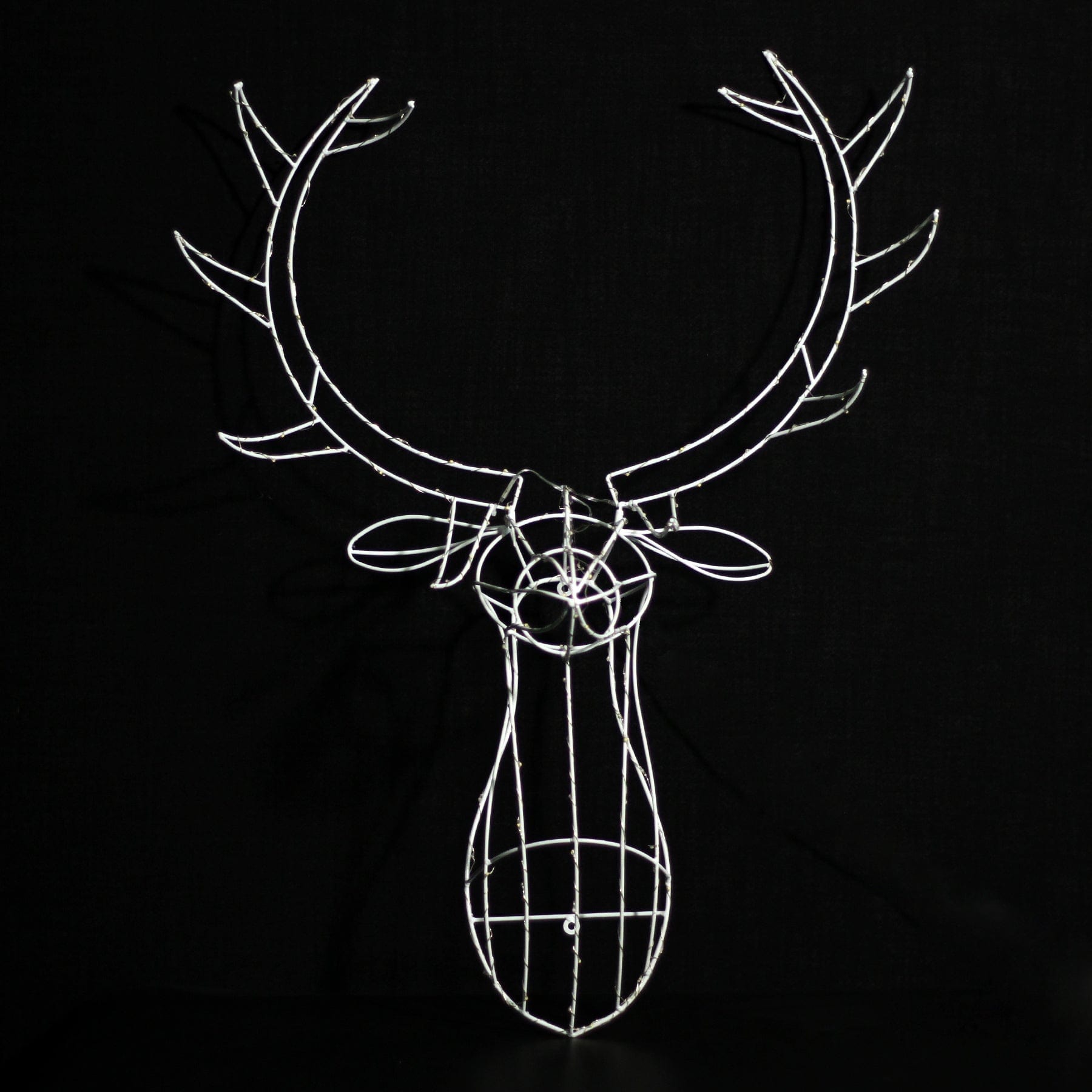 Promo Christmas Figure 3D Hanging Reindeer Head Wall Decor-Dual colour LLOUT04-P