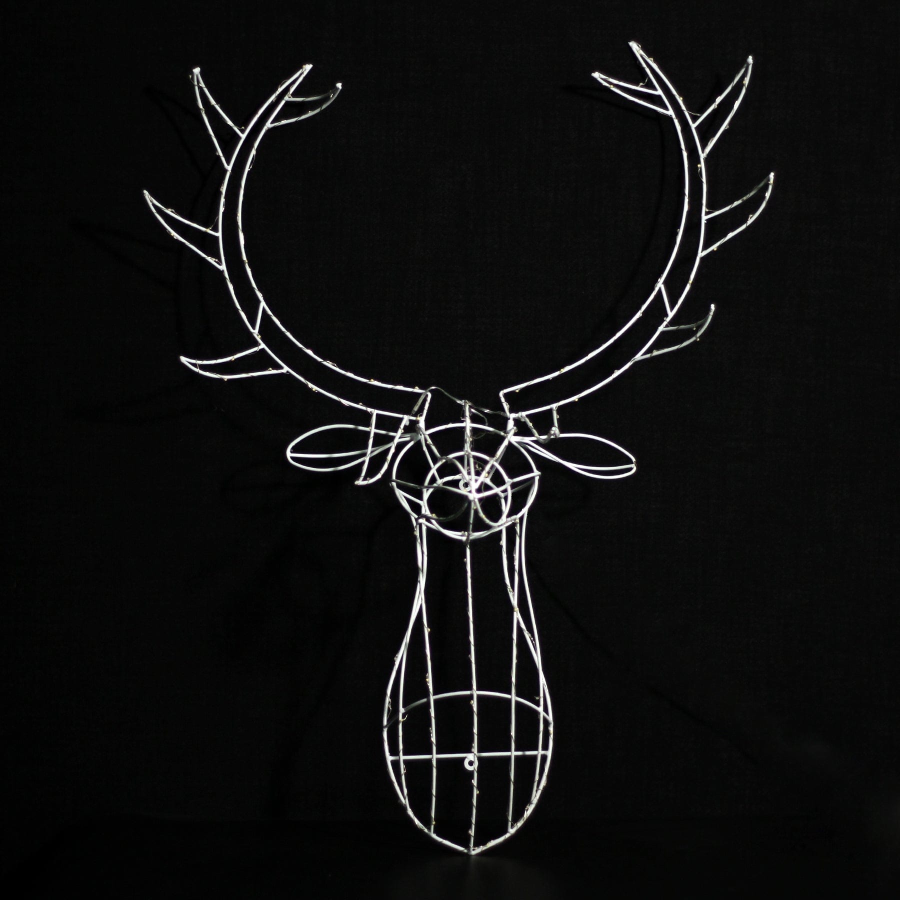 Promo Christmas Figure 3D Hanging Reindeer Head Wall Decor-Dual colour LLOUT04-P
