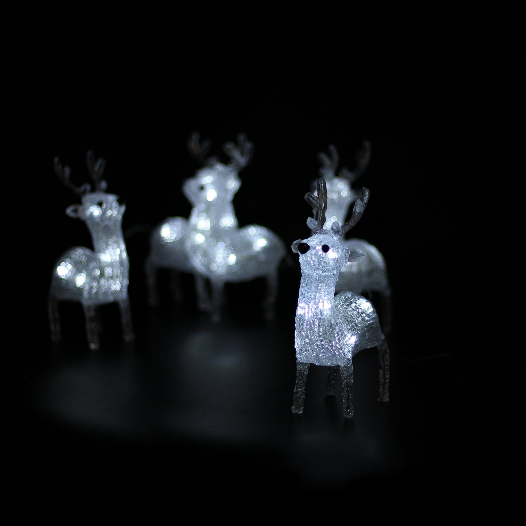Promo Christmas Figure Acrylic Baby Reindeer (5pcs/set) ACY027-P