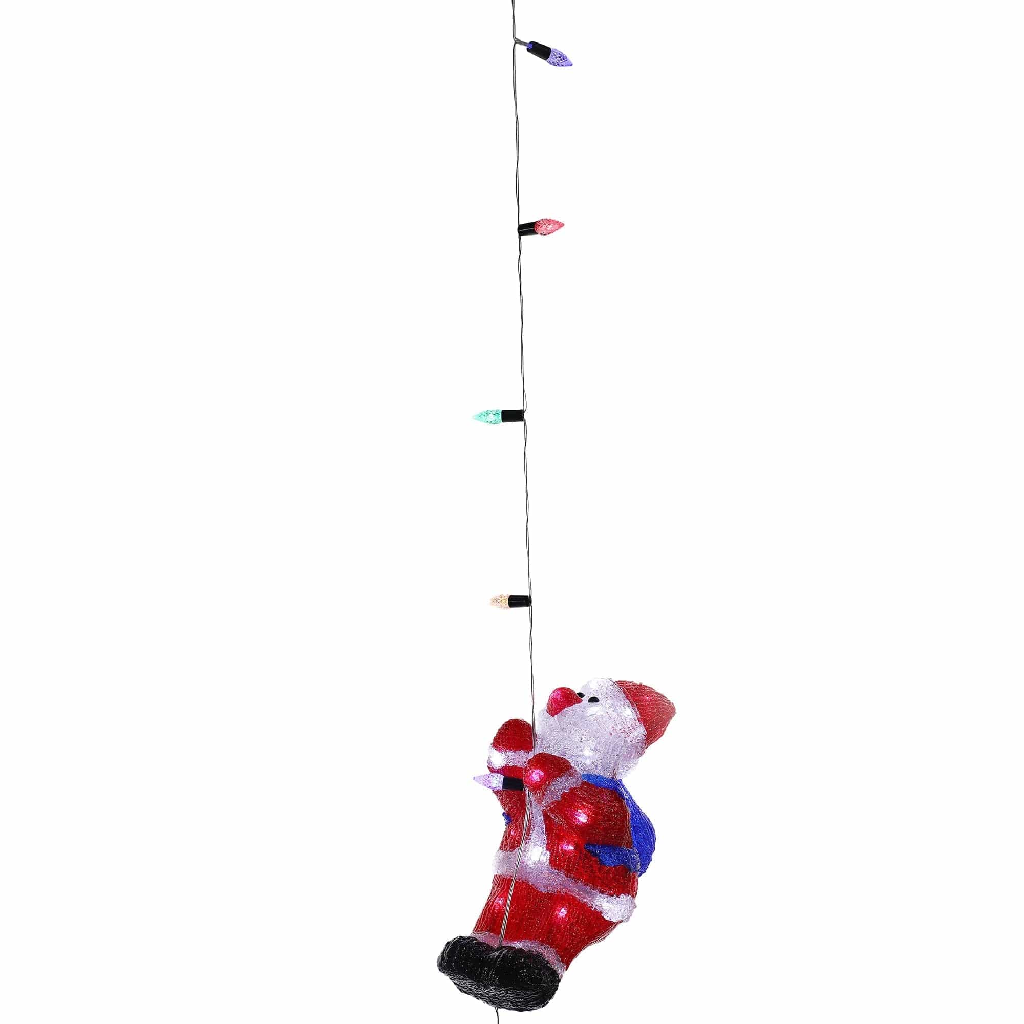 Promo Christmas Figure Acrylic Climbing Santa ACY036-P