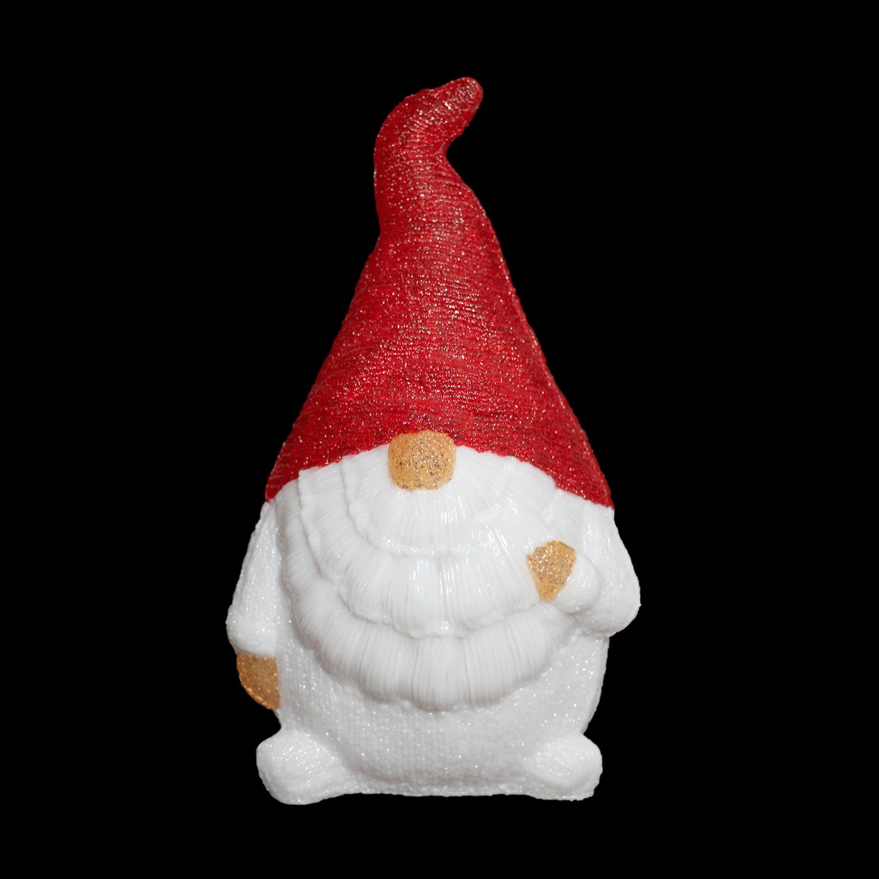Promo Christmas Figure Acrylic Red Santa Gonk - H50cm ACY015-P