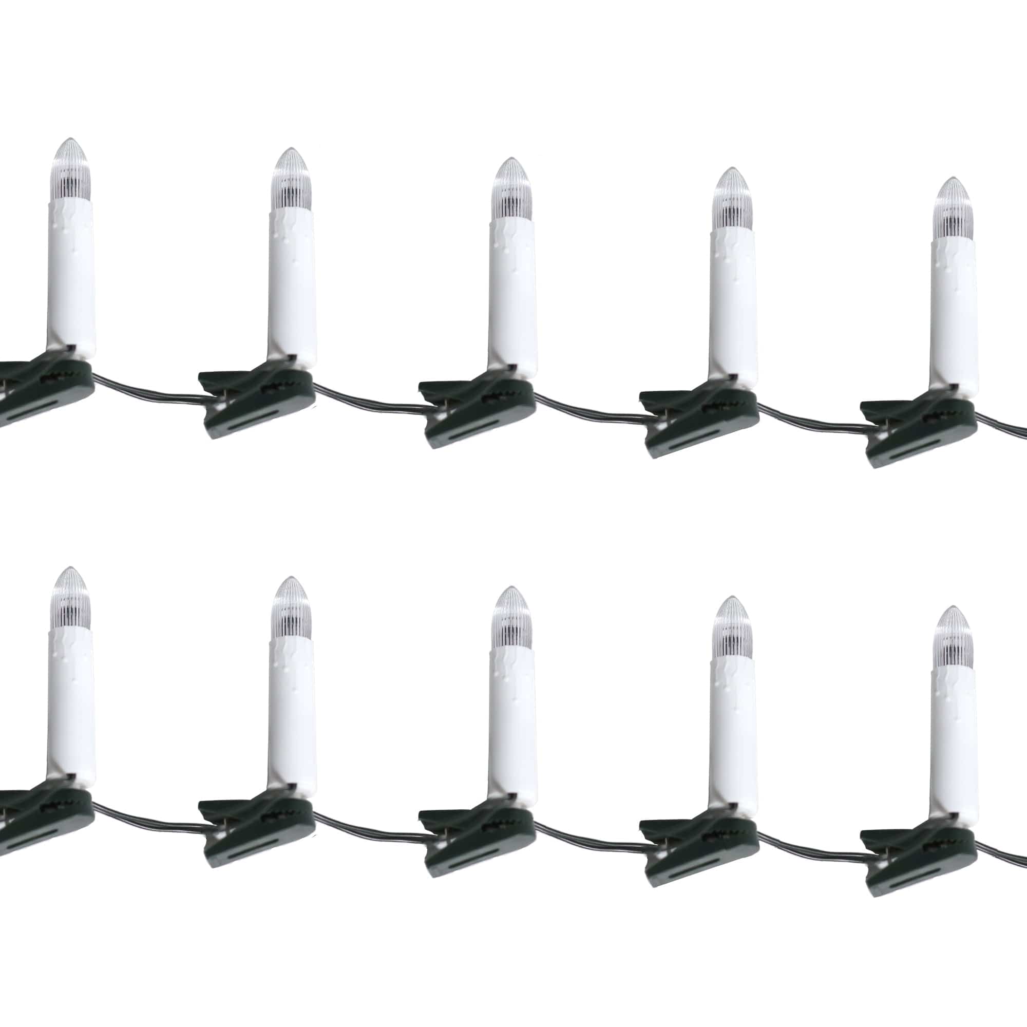 Promo Christmas Table Decoration&Candle Set of 10 LED Candle String Light LLCA04-P