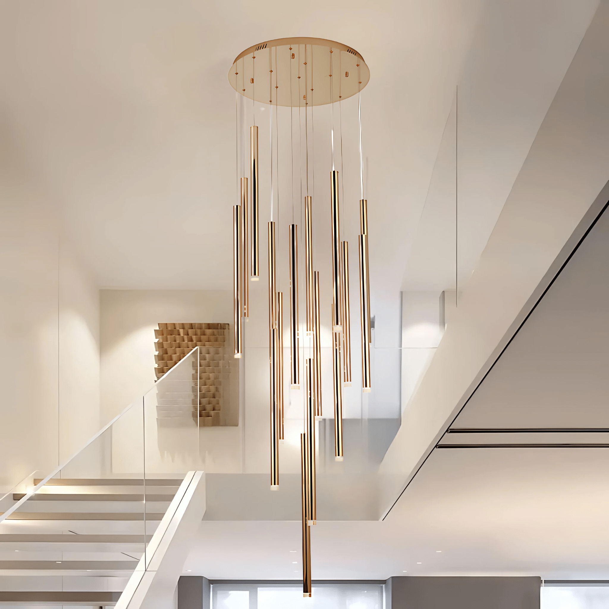 Green Earth Lighting Australia Home & Garden > Lighting Fixtures Soltra Gold 16-Light LED Cluster Pendant GE9123/16G