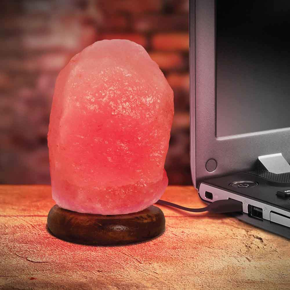 Green Earth Lighting Australia Home & Garden > Lighting USB Red Himalayan Salt Lamp V238-SUPDZ-31746003730512