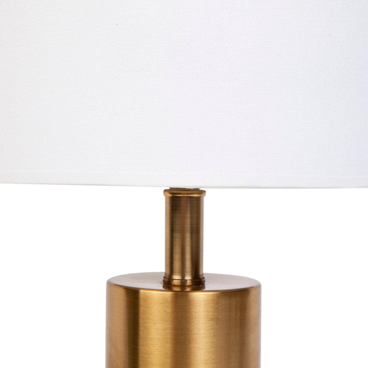 CAFE LIGHTING & LIVING Table Lamp Lane Table Lamp - White 12226