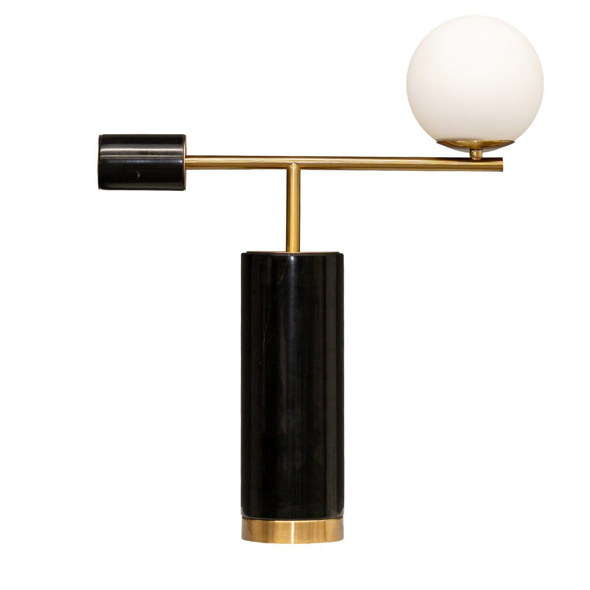 Green Earth Lighting Australia Table Lamp Zamora Marble Table Lamp - Black 12414